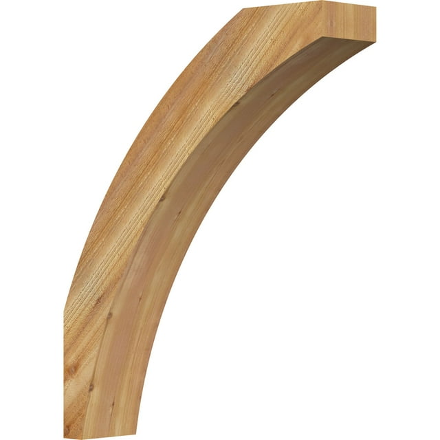6"W x 26"D x 32"H Thorton Rough Sawn Knee Brace, Western Red Cedar