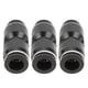 thumbnail image 5 of Conector neumático recto a presión, 10 piezas Conector reductor neumático Conector reductor neumático Accesorio reductor de tubo de unión recta Elaborado por expertos, 5 of 8