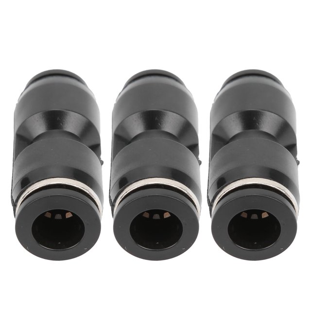 Straight Union Pipe Tube Reducer Fitting, Pneumatic Reducer Connector Convenient To Use Professional Design Saves Space For Treatment