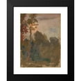 thumbnail image 2 of Tadeusz Makowski 11x14 Black Modern Framed Museum Art Print Titled - Sunset in a Forest (1907), 2 of 5