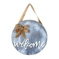 thumbnail image 1 of Creative Wooden Sign Welcome Listing Indoor Door Pendant  Listing, 1 of 6