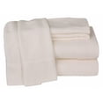 thumbnail image 2 of Home Classics Fleece Sheet Set Creamy Ivory Twin Bed Size Sheets Bedding, 2 of 2