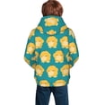 thumbnail image 2 of Psyduck Youth Cartoon Hoodie Fashion Long Sleeve Kids Pullover Coat Casual Hoody Hooded Sweatshirts for Boys Girls, 2 of 8