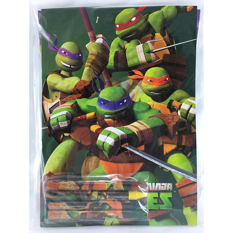TMNT Ninja Turtles Officially Licensed Party Favors Coloring Book