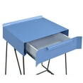 thumbnail image 2 of Furniture of America Herbit Metal with Drawer Side Table, Champagne, 2 of 3