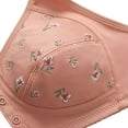 thumbnail image 6 of Dxzfnsa Women's Printed Front Button No Steel Ring Bra Large Size Large Cup Bra, 6 of 6