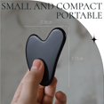 thumbnail image 3 of Gua Sha, GuaSha Facial Tools, Black Obsidian, Natural Stone Massage Tool for Physical Therapy and SPA Acupuncture Therapy Used for Face, Eyes, Neck, Back and Shoulder, 3 of 5