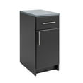 thumbnail image 1 of Prepac Elite 16" Base Cabinet - Black, 1 of 9