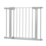 Safety 1st Pressure Mounted Baby Gates for Doorways, SecureTech® No-Drill, With Door, 29-38, Gray