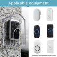 thumbnail image 3 of Waterproof Doorbell Push Button Cover for Outside,Doorbell Rain Cover Shield Hood,for Garage Door Op, 3 of 5