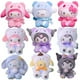 thumbnail image 2 of Muñeco de peluche de dibujos animados de Sanrios, juguete Kawaii My Melody, Kuromi, Cinnamoroll, Kt, gato, Purin, perro, peluche, lindo, colgante de peluche, 10cm, 2 of 4