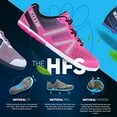 thumbnail image 4 of Xero Shoes HFS - Women's Lightweight Barefoot-Inspired Minimalist Road Running Fitness Shoe. Zero Drop Sneaker Pink, 4 of 9