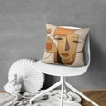 thumbnail image 7 of Boho Throw Pillow Cover, Abstract Art Face Cute Throw Pillow Covers 18 X 18 Inch, Set Of 4, Linen Study Sofa Cushion Cover Indoor Living Room Home Decor, 7 of 7