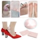 thumbnail image 5 of BEMS-Almohadillas de terciopelo autoadhesivas antifricción para pies, espuma impermeable, 5 of 5