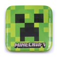 thumbnail image 5 of Minecraft Blanket Bundle  Soft Fleece Plush 46"x 60" Throw Blanket Character Decal and Pin Badge Gift Box Set, 5 of 5