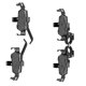 thumbnail image 3 of Soidarity Soporte de aleación de aluminio para motocicleta, manillar giratorio de 360 ​​grados, soporte para bicicleta, soporte para teléfono móvil Ciclismo espejo retrovisor Soidarity OD009500-01, 3 of 4