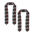 thumbnail image 2 of Fuzoiu Majestic Red Dragon Print Graduation Sash,Graduation Stole,Unisex Adult Graduation Stole Shawl 91" Long,for Academic Commencements Shawl-Flattened, 2 of 7