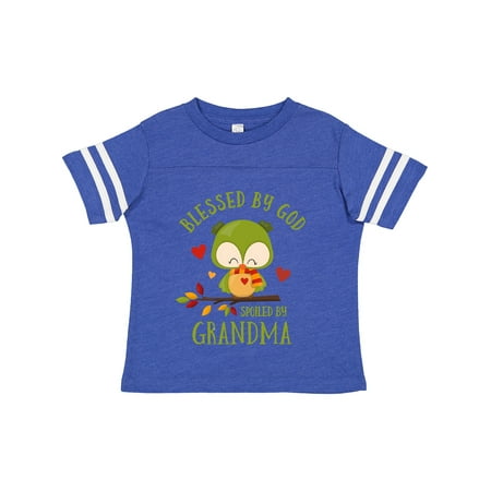 

Inktastic Spoiled by Grandma TG Owl Gift Toddler Boy or Toddler Girl T-Shirt
