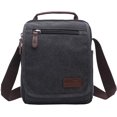 thumbnail image 1 of Small Canvas Crossbody Shoulder Bag Messenger Bag Work Bag, 1 of 6