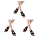 thumbnail image 3 of Calcetines sin Dedos Eigraketly Transpirables Antideslizantes para Yoga Ballet Pilates Talla S M L, 3 of 6