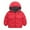 Red, variant on Kids Puffer Down Jackets with Hood for Boys Girls Outerwear 1-6Y