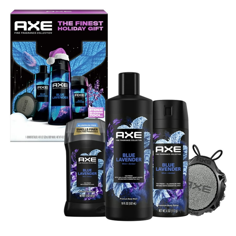 Axe Men's Holiday Gift Set Deodorant Spray Antiperspirant