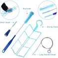 thumbnail image 5 of Bolsa de agua para deportes al aire libre, cepillo de limpieza, juego de cuatro piezas, secador, tubería de agua, boquilla de succión, cepillo de limpieza, bolsa de agua, cepillo para el cabello Electrónica, 5 of 5