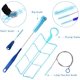 thumbnail image 5 of Bolsa de agua para deportes al aire libre, cepillo de limpieza, juego de cuatro piezas, secador, tubería de agua, boquilla de succión, cepillo de limpieza, bolsa de agua, cepillo para el cabello Electrónica, 5 of 5
