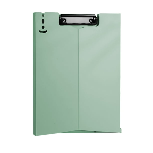 Portapapeles vertical A4 con carpeta de almacenamiento, tablero de escritura, libro de clips para documentos, organizador de archivos multifunción para papel, datos de prueba, portapapeles de