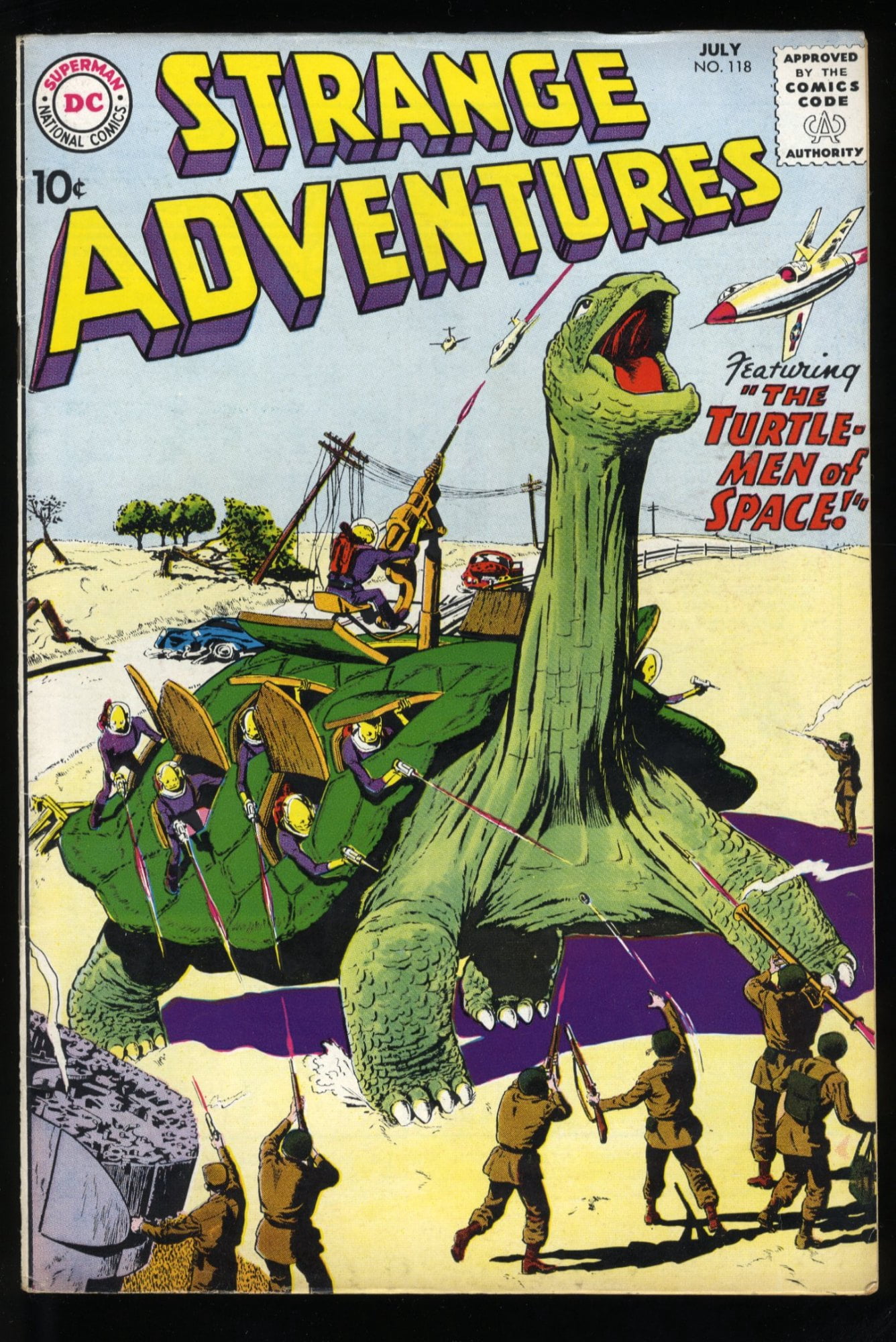 Cover of Strange Adventures #118