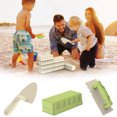 thumbnail image 1 of Xihbxyly Juego de Juguetes de Playa, Herramientas para Construir Castillos de Arena, Juego de Albañil, Construcción de Plástico Resistente, Diseño Ergonómico Seguro, Diversión Al Aire Libre En Arener, 1 of 7