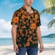 thumbnail image 3 of Fotbe Daisies Camisa Hawaiana para Hombre Unisex – Camisa Casual de Verano con Botones de Manga Corta de Algodón y Lino,X-Large, 3 of 7