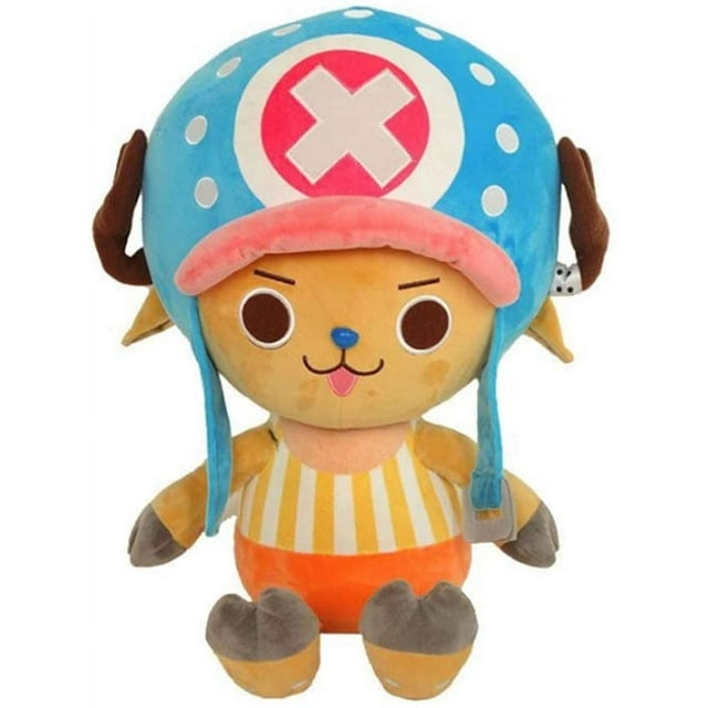 Peluche de One Piece Tony Tony Chopper - Muñeco de peluche súper suave de anime japonés - Animales de dibujos animados - Gran regalo de Navidad y cumpleaños, 118 pulgadas