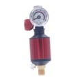 thumbnail image 1 of de pulverización de pintura Regulador de calibre y de aire G1 / 4 Separador de agua y aceite Accesorios para herramientas rojo, 1 of 8