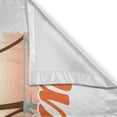 thumbnail image 3 of Ambesonne Vintage Palm Kitchen Curtains, Trees Beach California, 55"x39", White and Multicolor, 3 of 3