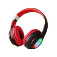 thumbnail image 2 of lulshou Bluetooth 5.1 Subwoofer Live Head-Mounted Wireless Headphones-Built-in Mic Stereo Noise Cancellation Foldable Headwears Headset for Outdoor Sport Business Work, 2 of 7