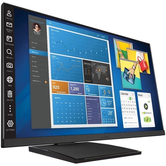 (Open Box) Planar Helium PCT2435 23.8" FullHD 1920x1080 LCD Touchscreen Monitor