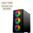 thumbnail image 2 of Pc Gamer CPU i7 13700 Intel RAM 16GB SSD480 500W 80+, 2 of 2