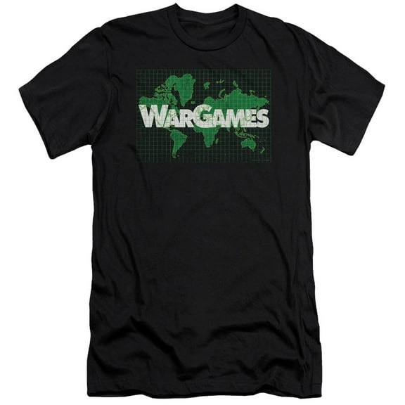 Wargames Game Board Adult 30/1 T-Shirt Black