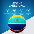 thumbnail image 4 of Legend Court Canvas Outdoor Game Rubber Basketball, 4 of 7