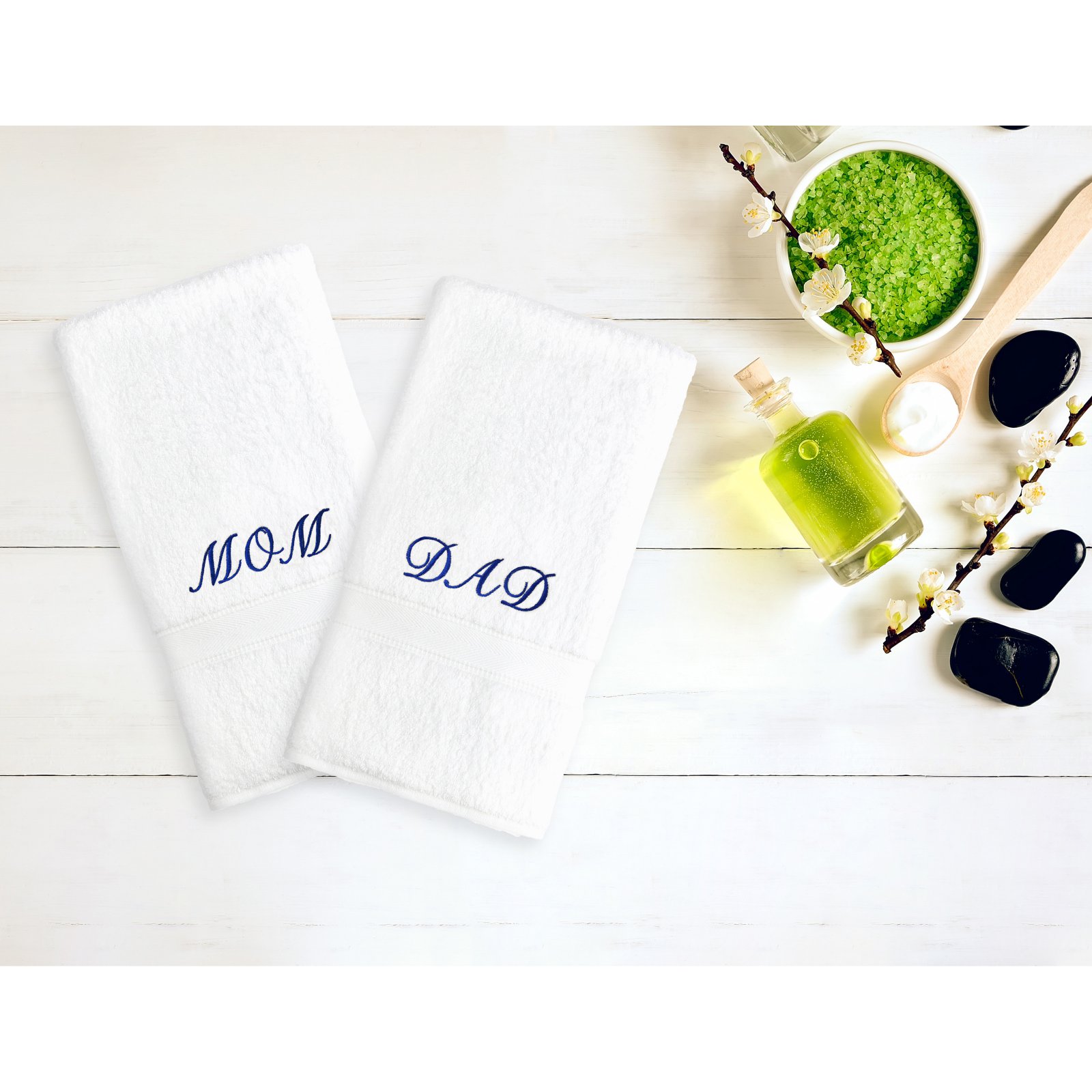 Links Embroidered Hand Towel