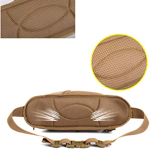 Fishing Bag Portable Outdoor Fishing Tackle Bags Multiple Waist Bag Fanny Pack Metal Detecting Bag