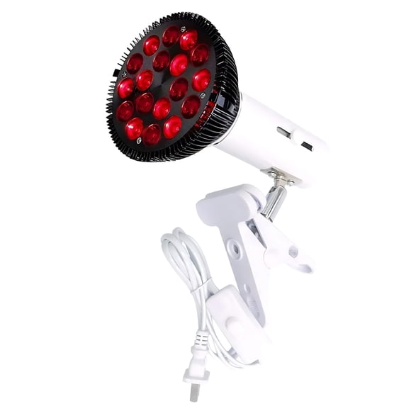 Bewildely Bulbo amplio de la terapia de la luz roja del de la aleación de aluminio con el tenedor de la lámpara para la caja fuerte del cuidado Iluminación y accesorios