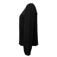 thumbnail image 4 of QASIEATN Sweatshirt for Graceful Ladies Fashion, Blouses Casual Long Sleeve Shirts Flower Lace Tops Trendy Summer Outfits Fall Fashion , Womens Fall Tops, 4 of 9