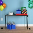 thumbnail image 2 of 20" x 48" Adjustable Height PVC Top Table, Black, 2 of 8