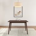 thumbnail image 2 of Plank+Beam 48" Mid Century Modern Dining Table, Solid Wood Kitchen & Dining Room Table for 4, Walnut, 2 of 7
