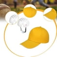 thumbnail image 6 of Kuntesetty Sports Bump Hat Baseball Bump Hat with Cap Insert Shockproof Summer Hard Cap for yellow, 6 of 9