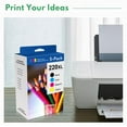thumbnail image 4 of 220XL 220 XL Ink Cartridge Compatible for Epson 220 XL 220XL Compatible with Home XP-320 Home XP-420 Home XP-424 WF-2630 WF-2650 (5Pack), 4 of 6