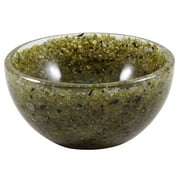 Harmonize Natural Labradorite Stone Bowl Hand Carved Crystal Reiki Healing Energy Generator Gemstones