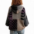 thumbnail image 4 of Halloween Oversized Hoodies for Women 3/4 Sleeve Vintage Graphic Hooded Sweatshirts 2026 Gothic Spooky Funny Batwing Hoodies, S, 4 of 4